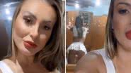 De minissaia, Andressa Urach sacode bumbum praticamente nu em boate adulta: "Hoje tem" - Reprodução/Instagram