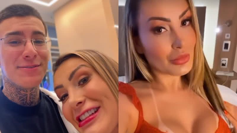 Filho de Andressa Urach revela ser autor de fotos e vídeos adultos da mãe - Reprodução/Instagram