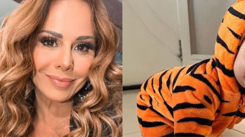 Já? Viviane Araújo comemora mesversário do filho em cliques surpreendentes: "Ele é maravilhoso" - Reprodução/ Instagram