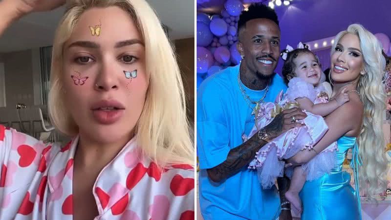 Karoline Lima revela 'combinado' com Éder Militão para festa da filha: "Me perguntou" - Reprodução/Instagram