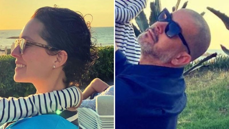 Murilo Benício paparica filha de Cecília Malan em fotos: "Que casal!" - Reprodução/ Instagram