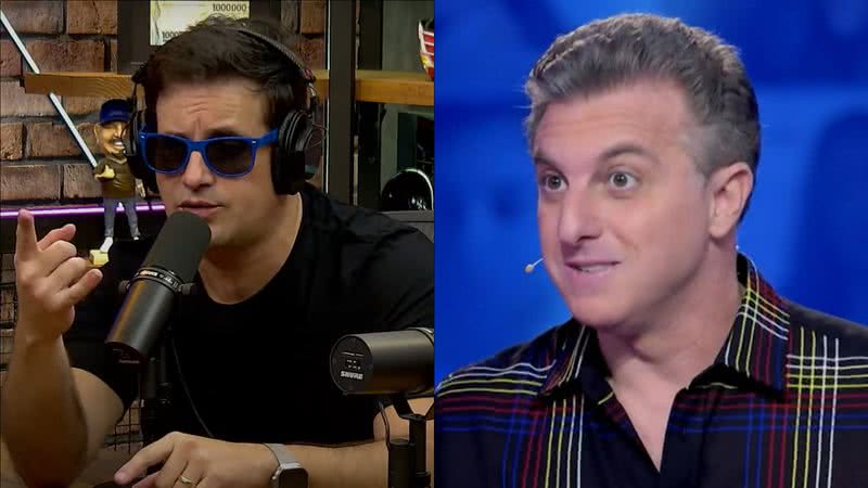 Rodrigo Scarpa revela ter cuspido em lanche de Luciano Huck: "Ficou com ódio" - Reprodução/TV Globo/YouTube