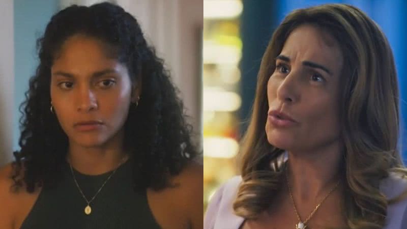 Terra e Paixão: Aline é salva por 'sexto sentido' e recebe aviso - Reprodução/TV Globo