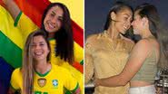 Uma de cada vez! Por pouco, casal de jogadoras quase dividiu campo na Copa do Mundo - Reprodução/Instagram