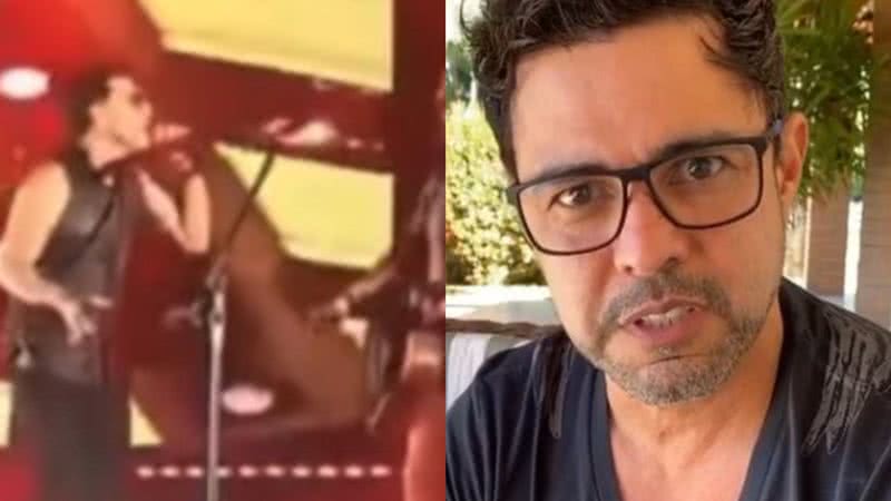 Zezé Di Camargo perdeu a voz? Surpresos, fãs apontam mudança drástica: "Muito triste" - Reprodução/ Instagram