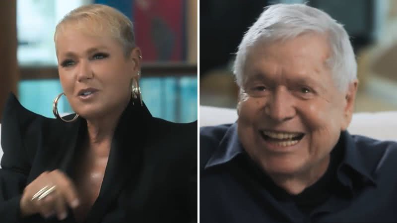 A apresentadora Xuxa Meneghel revela que Boni ficou encantado em primeiro encontro: "Sorvete de morango" - Reprodução/Globoplay