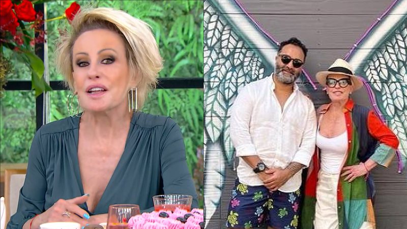 Sem pudor, Ana Maria Braga expõe intimidade com namorado ao vivo: "Vou namorar" - Reprodução/TV Globo/Instagram