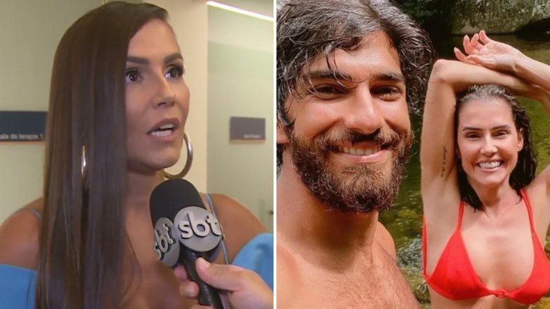 Deborah Secco explica casamento 'aberto' com Hugo Moura: "É um acordo conversado" - Reprodução/SBT/Instagram