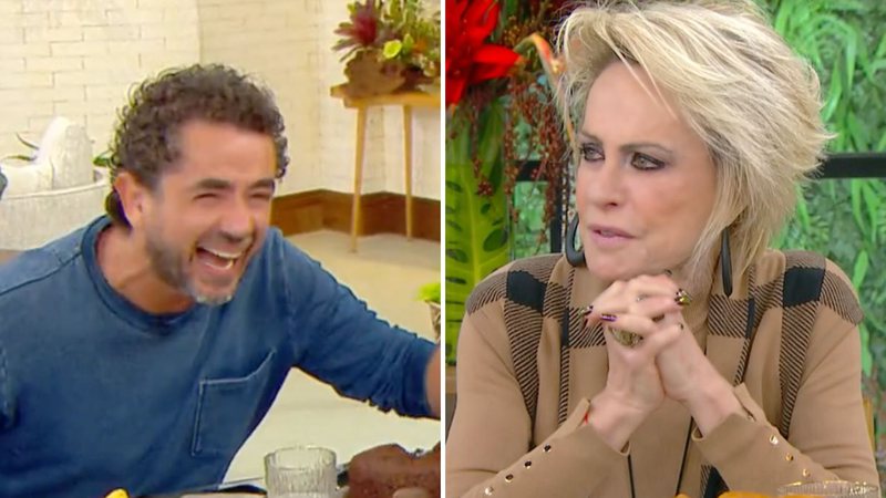 Felipe Andreoli gargalha na cara de Ana Maria Braga após gafe: "Quem é?" - Reprodução/ Instagram