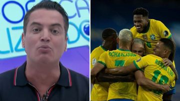 Leo Dias descobre grupo de amantes dos jogadores da Seleção: "Elas estão revoltadas" - Reprodução/SBT