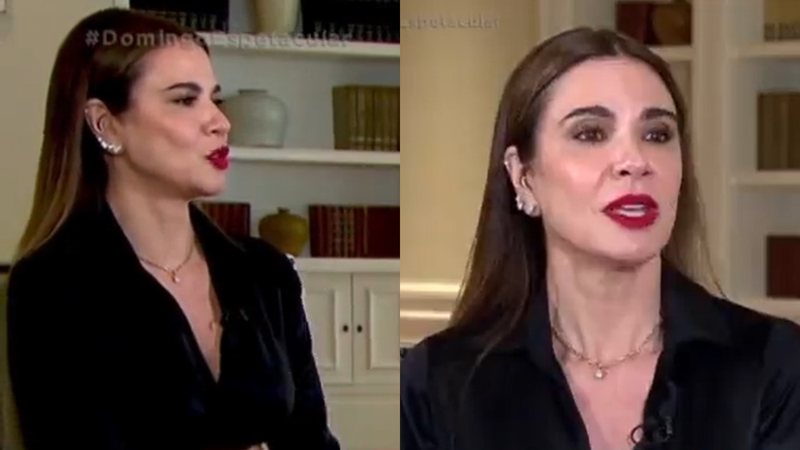 Luciana Gimenez falou sobre o trágico acidente que sofreu - Reprodução/RecordTV