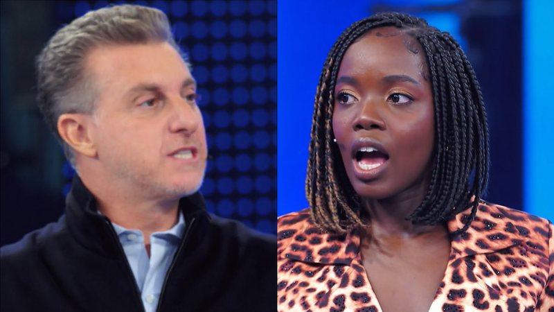 Luciano Huck faz convite a Clara Moneke, produção nega e causa climão: "Não pode" - Reprodução/TV Globo