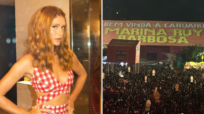 Tudo isso? Marina Ruy Barbosa ganha uma bolada para ficar 3 horas em Festa Junina - Reprodução/ Instagram