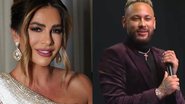 Neydrasta, Mariane Bernardi causa com vestido fendado em leilão de Neymar - Reprodução/Instagram