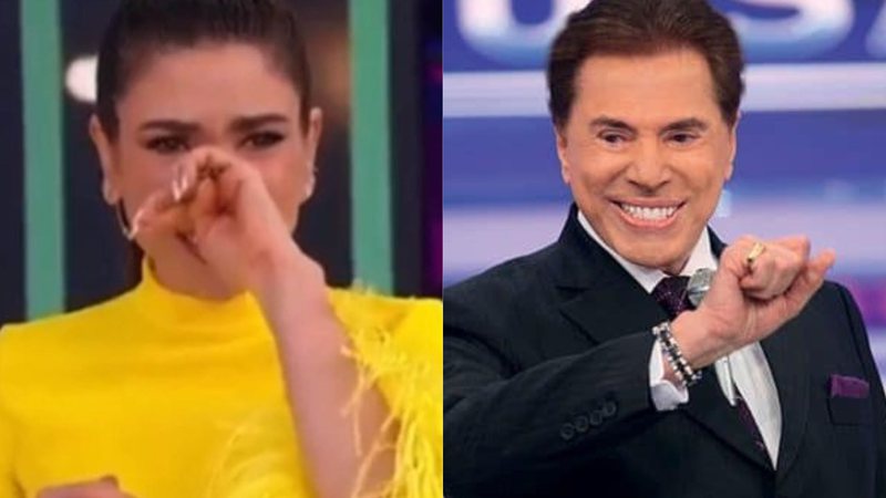 Patrícia Abravanel fica aos prantos durante homenagem no 'Programa Silvio Santos': "Saudade" - Reprodução/SBT