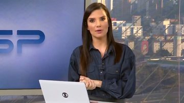 Sabina Simonato revive meme de Carlos Tramontina com gafe - Reprodução/TV Globo