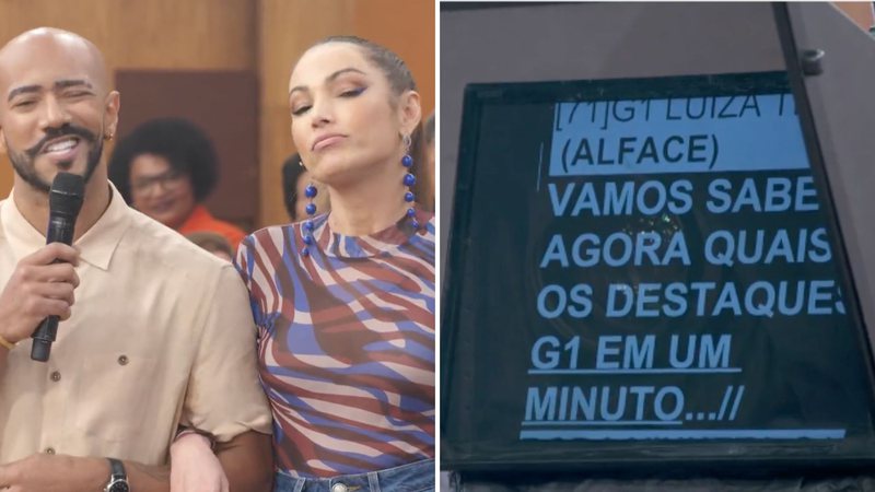 Contratado da Globo, Alface é testado ao vivo por Patrícia Poeta: "Agora" - Reprodução/ Instagram