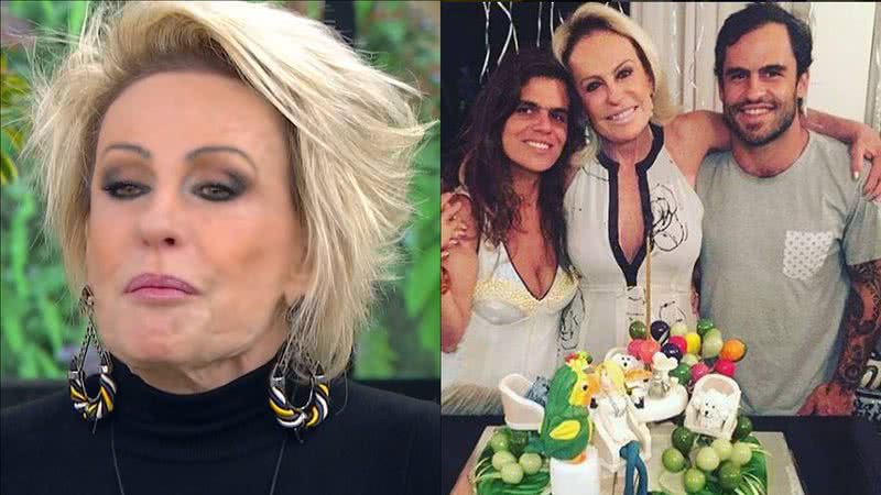 Ana Maria Braga vai aos prantos ao detalhar despedida dos filhos: "Pior dia" - Reprodução/TV Globo