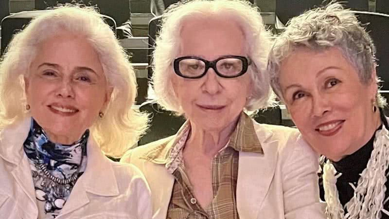 As atrizes Fernanda Montenegro, Marieta Severo e Analu Prestes causam alvoroço em encontro: "Além" - Reprodução/Instagram