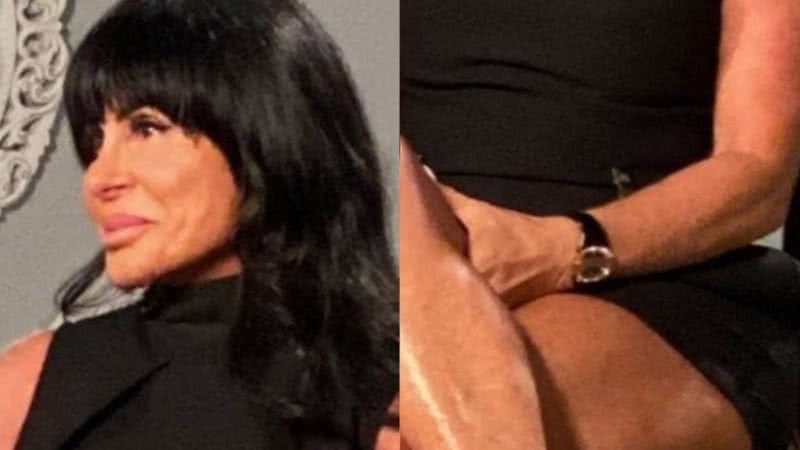 Aos 63 anos, Gretchen cruza as pernas e quase mostra demais em microvestido: "Deusa" - Reprodução/ Instagram