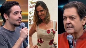 Filho de Faustão expõe o pai ao vivo e cita a mãe: "Morrendo de medo" - Reprodução/ Instagram