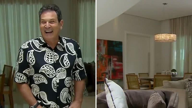 Estrela do SBT, Luis Ricardo abre as portas e mostra mansão grandiosa - Reprodução/SBT