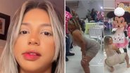 Mãe explica porque usou vestido transparente no aniversário da filha: "É isso" - Reprodução/ Instagram