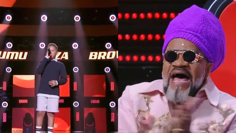 No 'The Voice Kids', garoto apresenta música autoral e impressiona jurados: "Incrível" - Reprodução/Globo