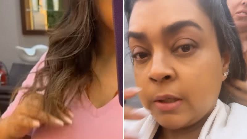 Em tratamento contra o câncer, a cantora Preta Gil esbanja autoestima em salão de beleza: "Faz bem pra minha cabeça" - Reprodução/Instagram