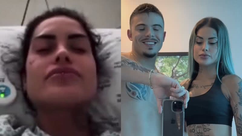 Tati Zaqui foi internada após anunciar que terminou com Thomaz Costa - Reprodução/Instagram