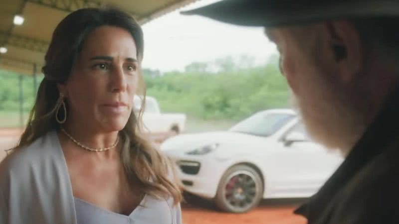 Terra e Paixão: Com carta na manga, Irene se vira contra Antônio - Reprodução/TV Globo