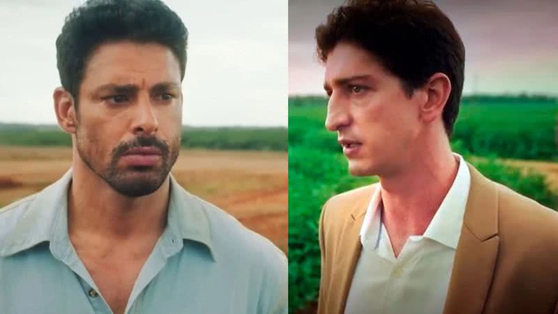 Terra e Paixão: Daniel confronta Caio sobre paixão - Reprodução/TV Globo