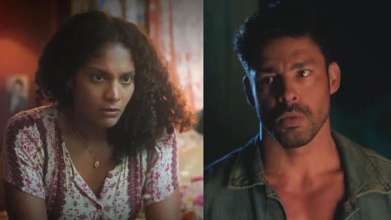 Terra e Paixão: Procurando provas contra Antônio, Aline descobre sobre passado de Caio - Reprodução/TV Globo