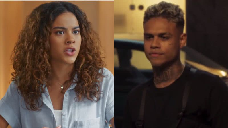 Vai na Fé: Jenifer enfrenta chefe do tráfico e tira Hugo do 'movimento' - Reprodução/TV Globo