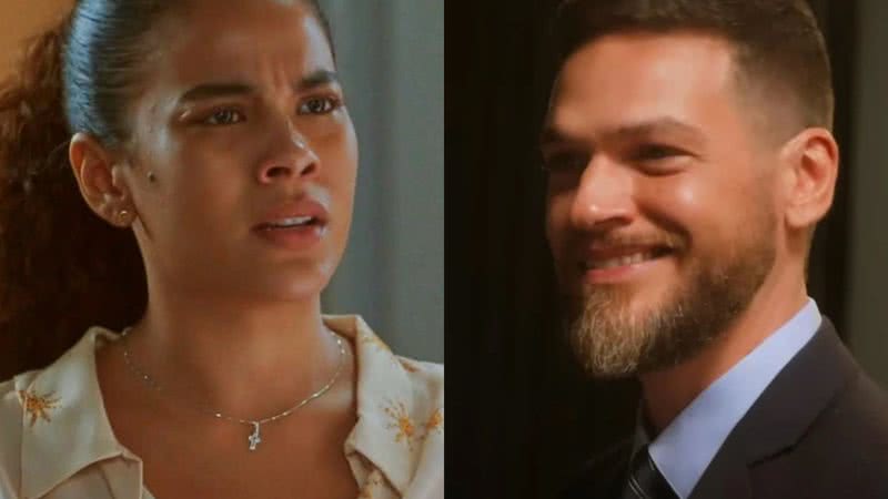 Vai na Fé: Procurando justiça, Jenifer fica enojada com Theo - Reprodução/TV Globo