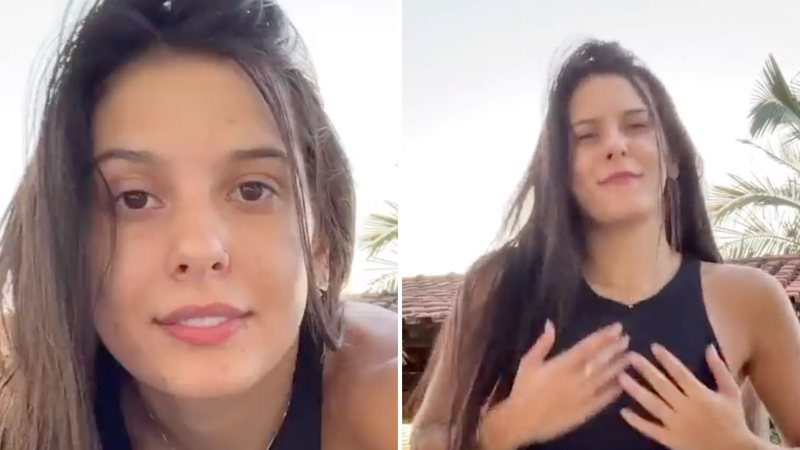 Sem maquiagem, Ana Castela dança de shortinho e escandaliza fãs: "Vem galopar" - Reprodução/ Instagram