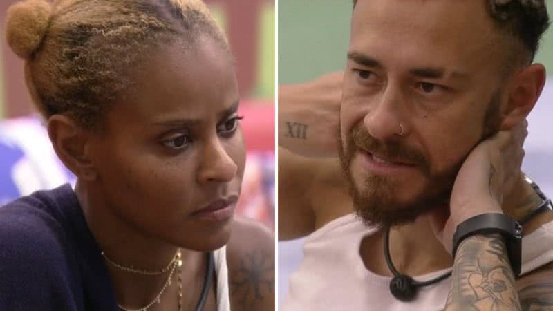 BBB23: Aline dá puxão de orelha em Fred após turbulências com brothers: "Arrogância" - Reprodução/TV Globo