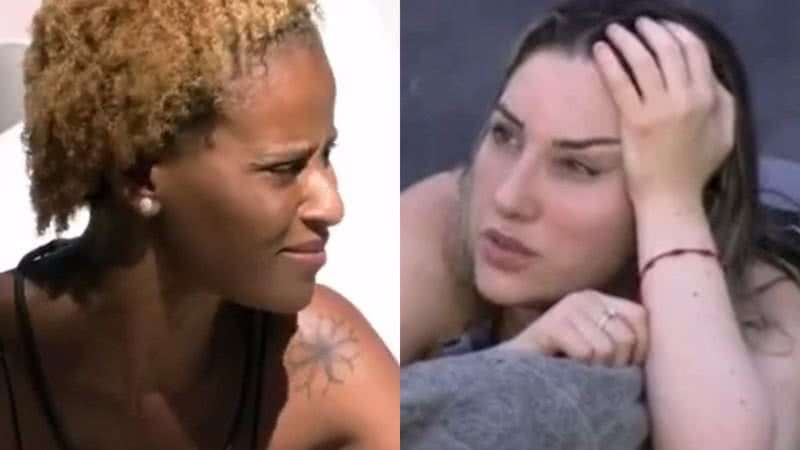 BBB23: Aline e Amanda soltam a mão de Bruna - Reprodução/TV Globo