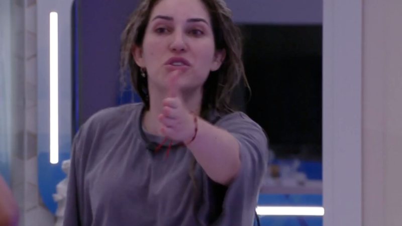 BBB23: Amanda se revolta com voto de brother: "Não é jogadorzão?" - Reprodução/ TV Globo