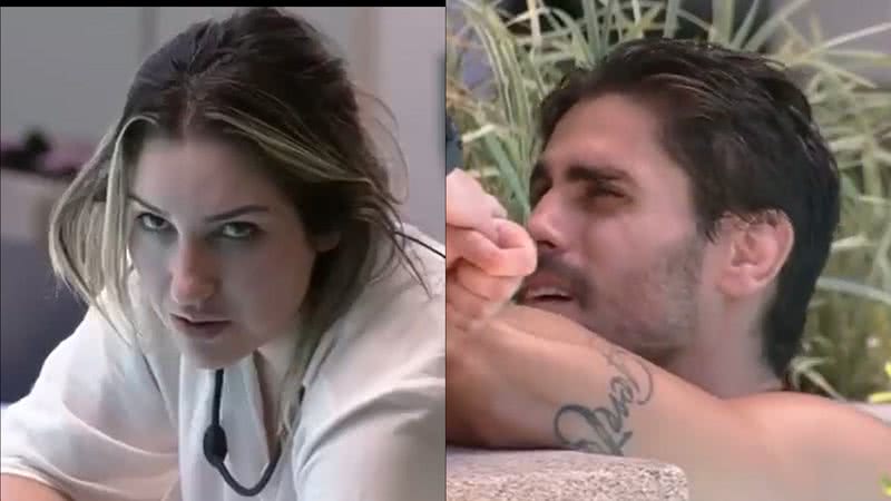 BBB23: Amanda e Cara de Sapato pulam do barco e detonam aliada: "Agressiva" - Reprodução/TV Globo