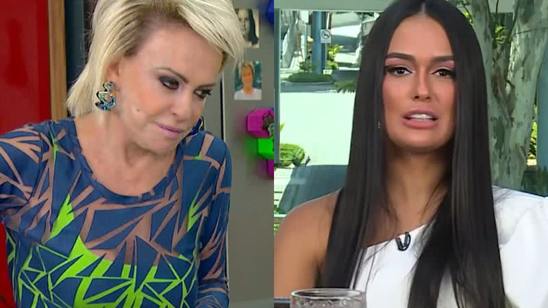 Ana Maria Braga é acusada de "pegar leve" com Larissa no 'Mais Você' - Reprodução/TV Globo