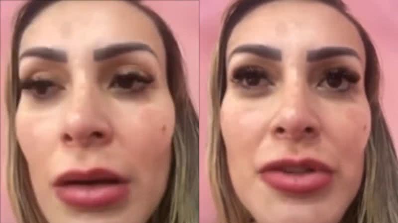 Ao vivo, Andressa Urach perde a paciência e humilha apresentadora: "Mal-comida" - Reprodução/Instagram