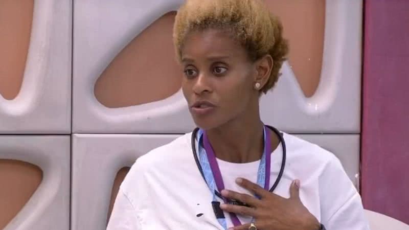 BBB23: Aline debate sobre suposta 'agressividade' e defende rival - Reprodução/TV Globo