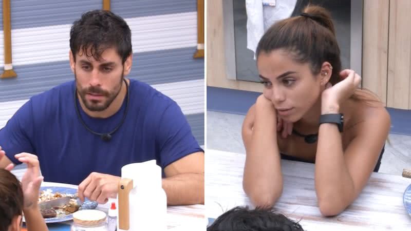 O lutador Cara de Sapato se abre com Key Alves sobre sua relação com a sister no BBB23: "Nunca falei mal" - Reprodução/Globo