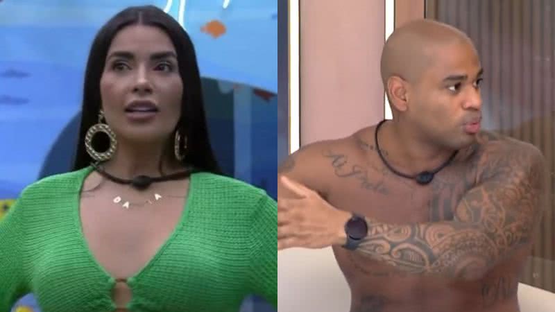 BBB23: Cezar Black desconfia de entrada de Dania e expõe teoria: "É fake" - Reprodução/Twitter