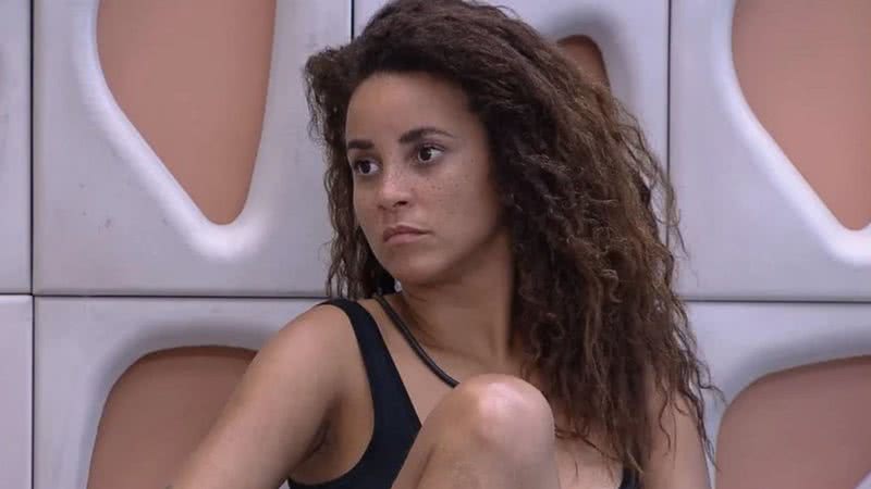 A ativista Domitila Barros teme participar do Jogo da Discórdia desta segunda-feira (27), no BBB23: "Pânico" - Reprodução/Globo