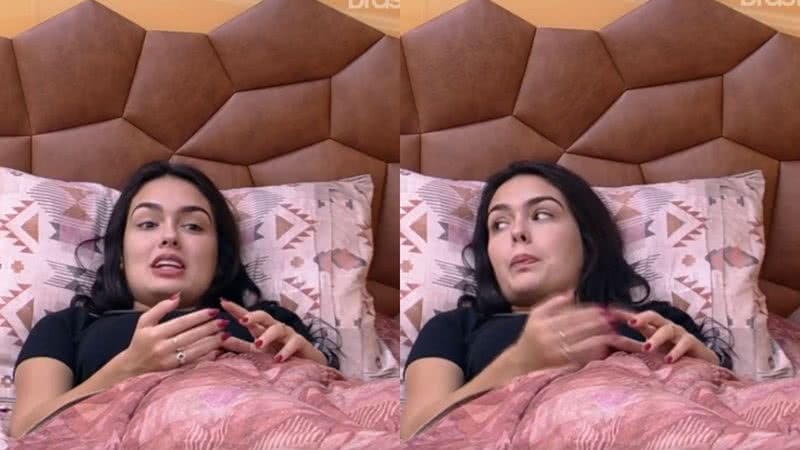 BBB23: É sério? Larissa compra briga com rival e detona: "Se sente superior" - Reprodução/Twitter