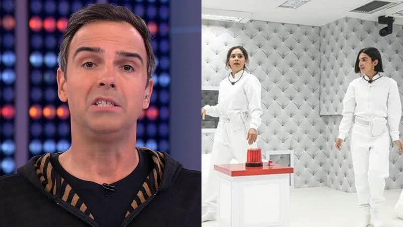 Tadeu Schmidt explicou como será o Quarto Branco no BBB23 - Reprodução/Globo