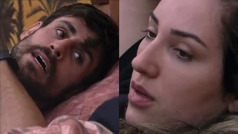 BBB23: Cara de Sapato sente fedor de Amanda e repreende: "Não tomou banho?" - Reprodução/TV Globo