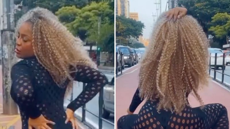 Eterna Garota da Laje, Cariúcha dança na Paulista com look transparente: "Querem?" - Reprodução/ Instagram